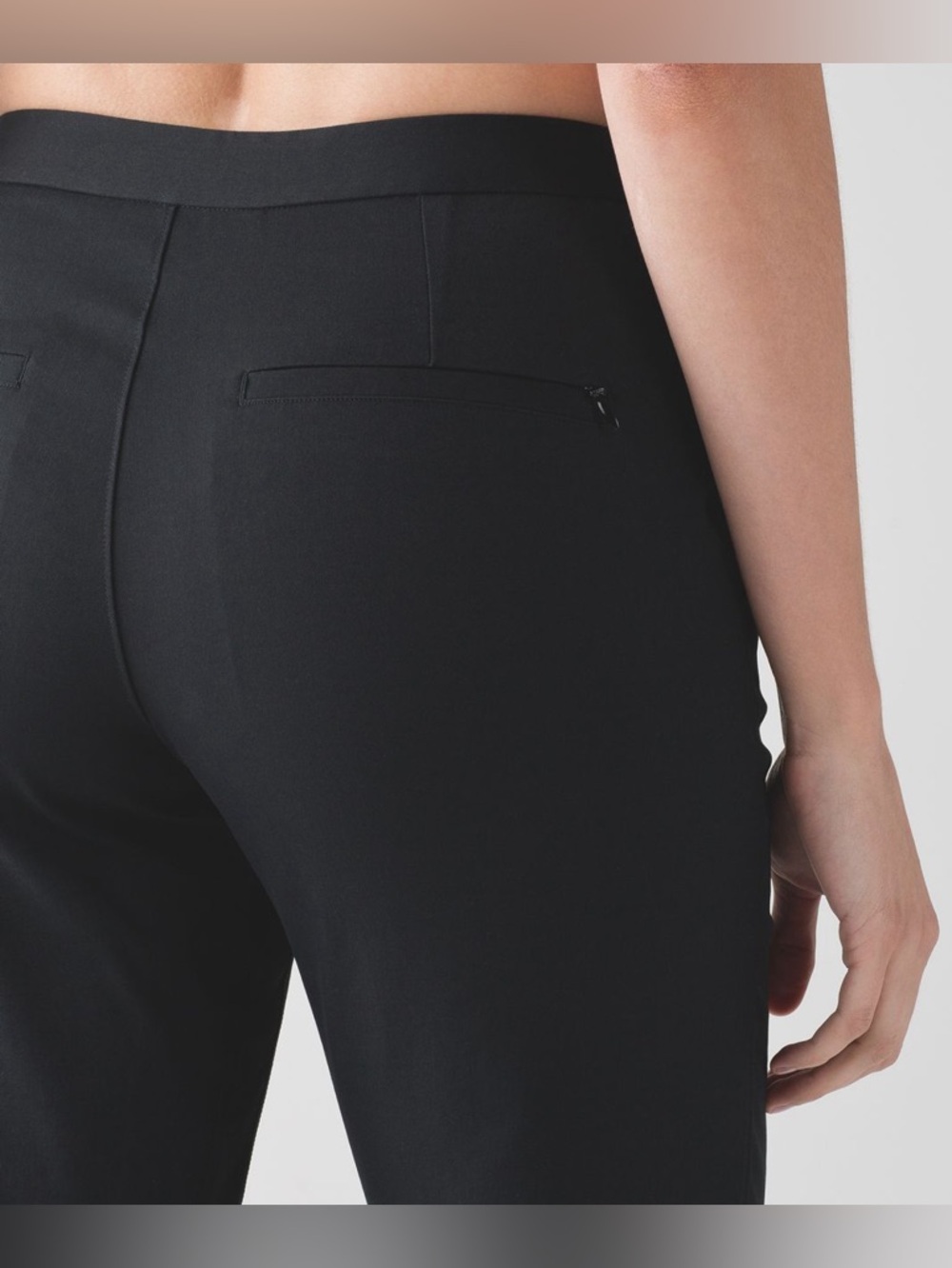 Lululemon City Trek Trouser *28" Black Travel Pant Ankle 10 Medium - Picture 2 of 11